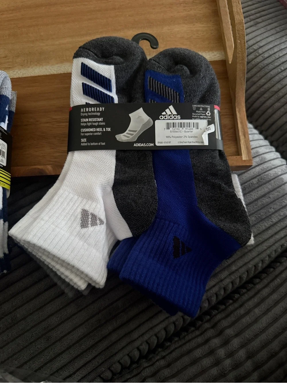 Adidas 6 Pair & RBX 6 Pair Boys Socks NEW